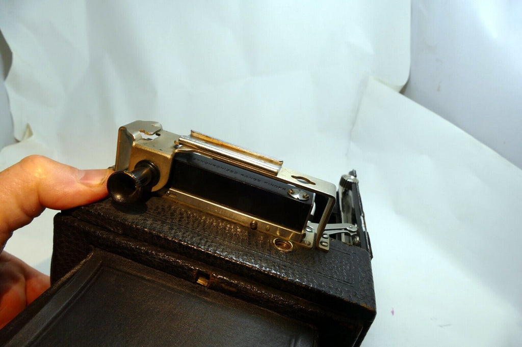 Zeiss Contessa Adoro Nettel Folding camera w/ Carl Jena 15cm f4.5 Lens souped-up