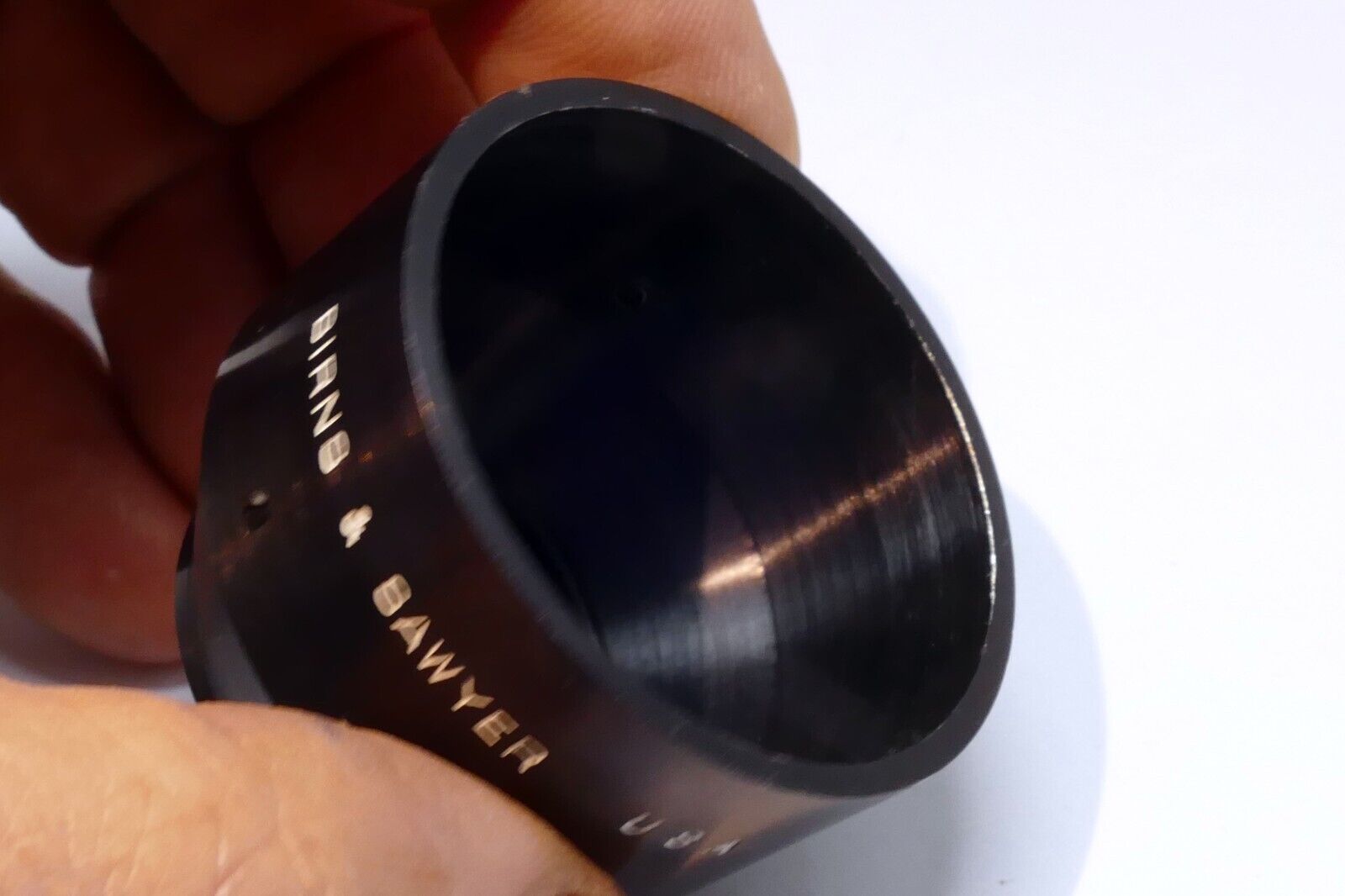 Birns & Sawyer  25mm Lens  Hood Shade threaded  metal Cinar 1150 f1.9 Kipon