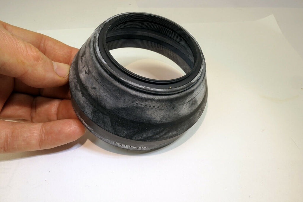58mm screw in Mamiya Rubber Lens Hood Shade Sekor 80mm f2.8 M645 manual focus
