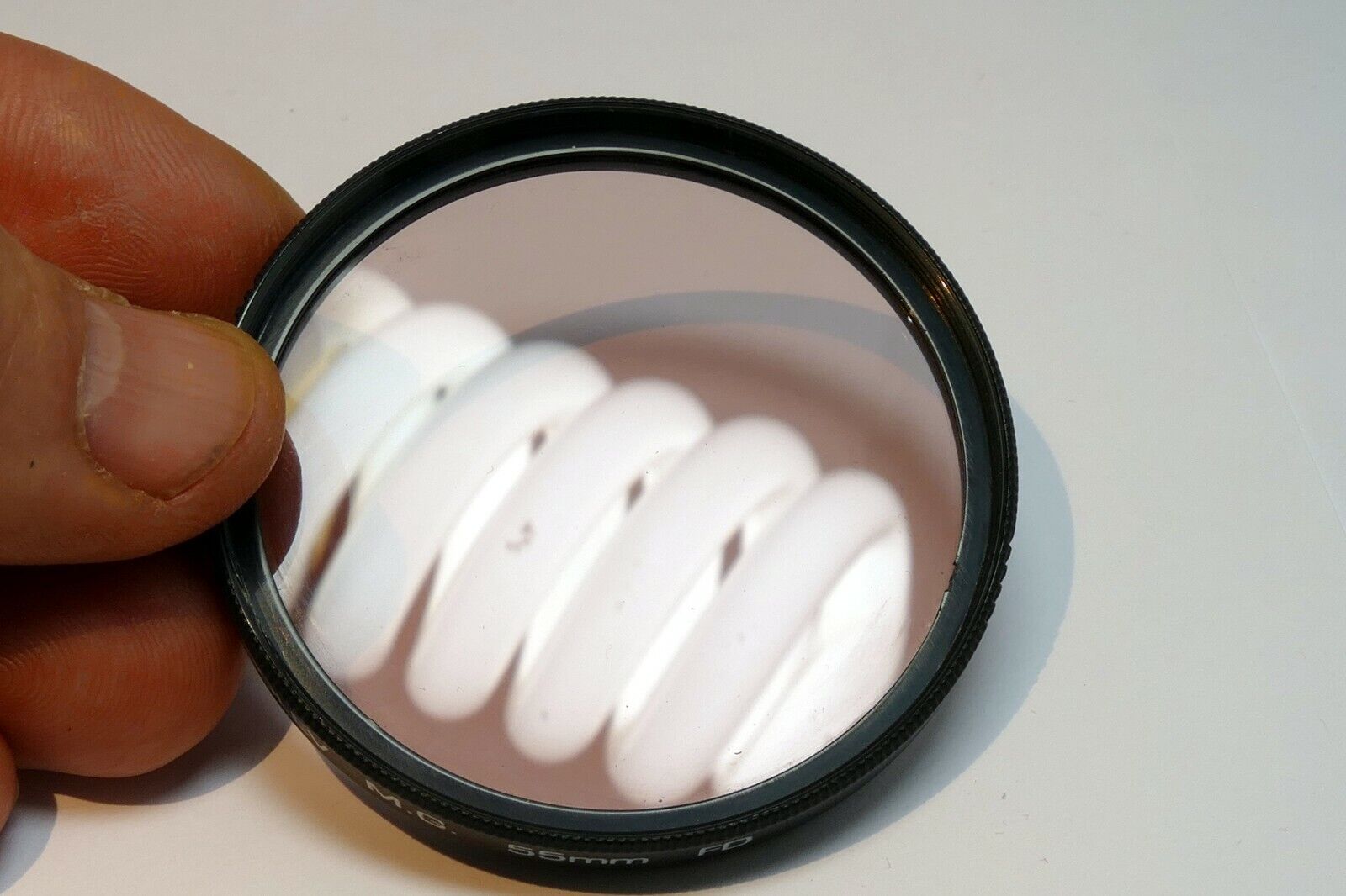 Rolev  55mm Filter M.G.  FL-D fluorescent to  daylight conversion