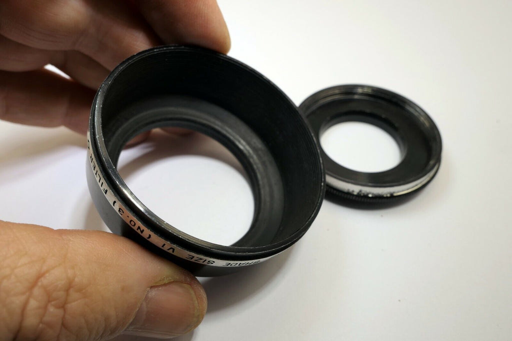 Harrison Series 6 VI 44mm OD lens hood shade metal w/ 30mm OD threads on bottom