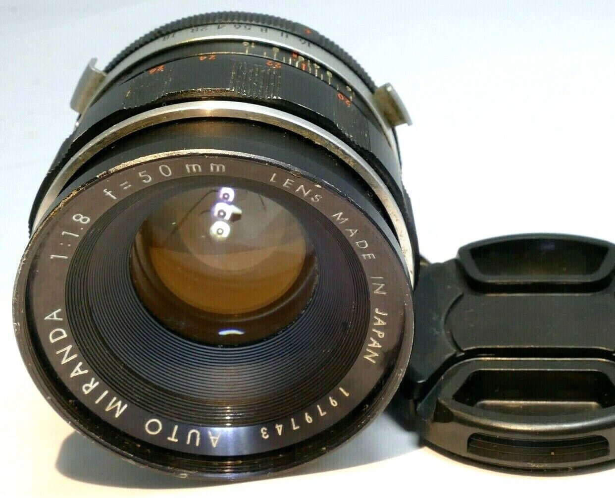 Miranda 50mm f1.8 Prime Lens  w/ fungus spots - AS IS but works