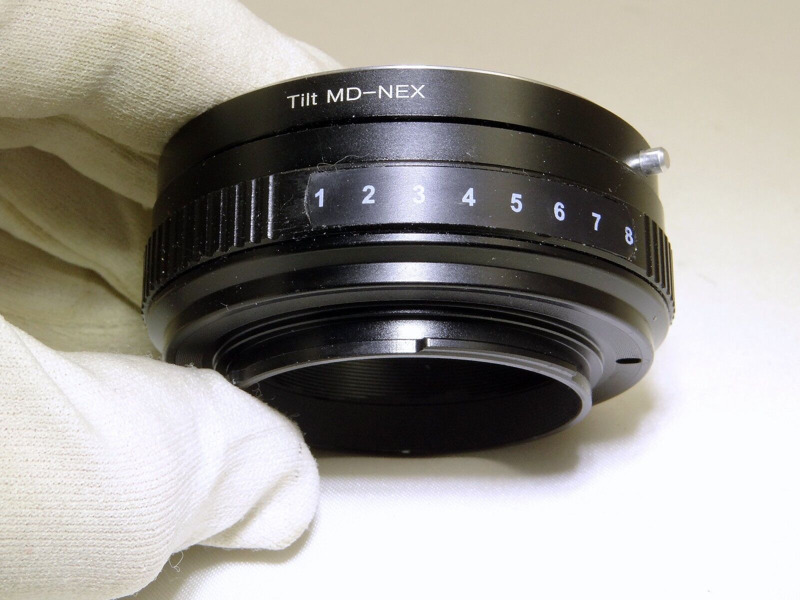 TILT Minolta MD Lens mount adapter Ring to Sony NEX E Camera ILCE VG10 A7R α6400