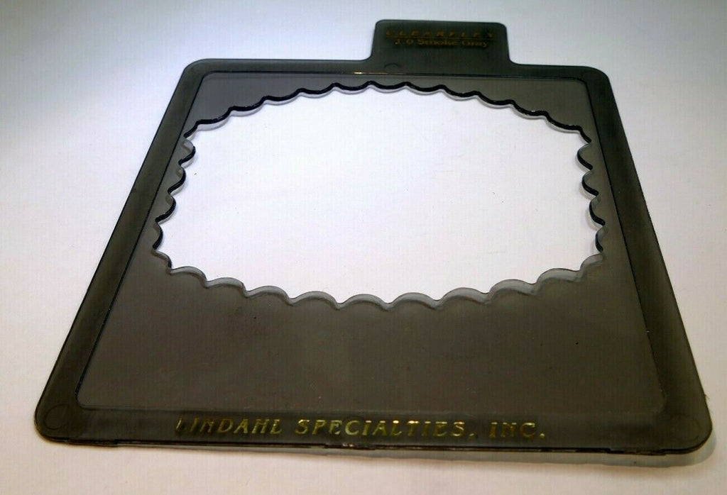 Large Horizontal Group Lindahl Smoke Gray Vignette 4.5X4.5" Clearflex 