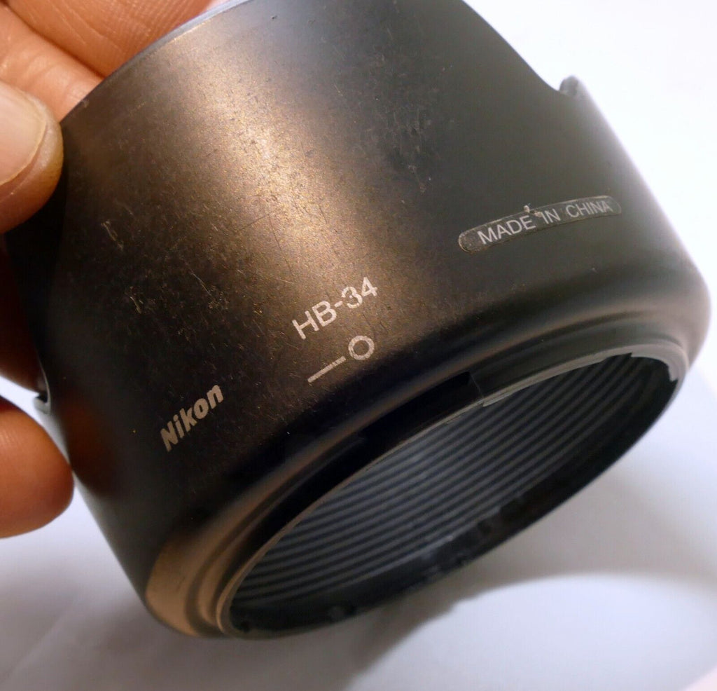 Nikon HB-34 Lens Hood Shade for AF-S DX 55-200mm F4-5.6G ED  - used condition