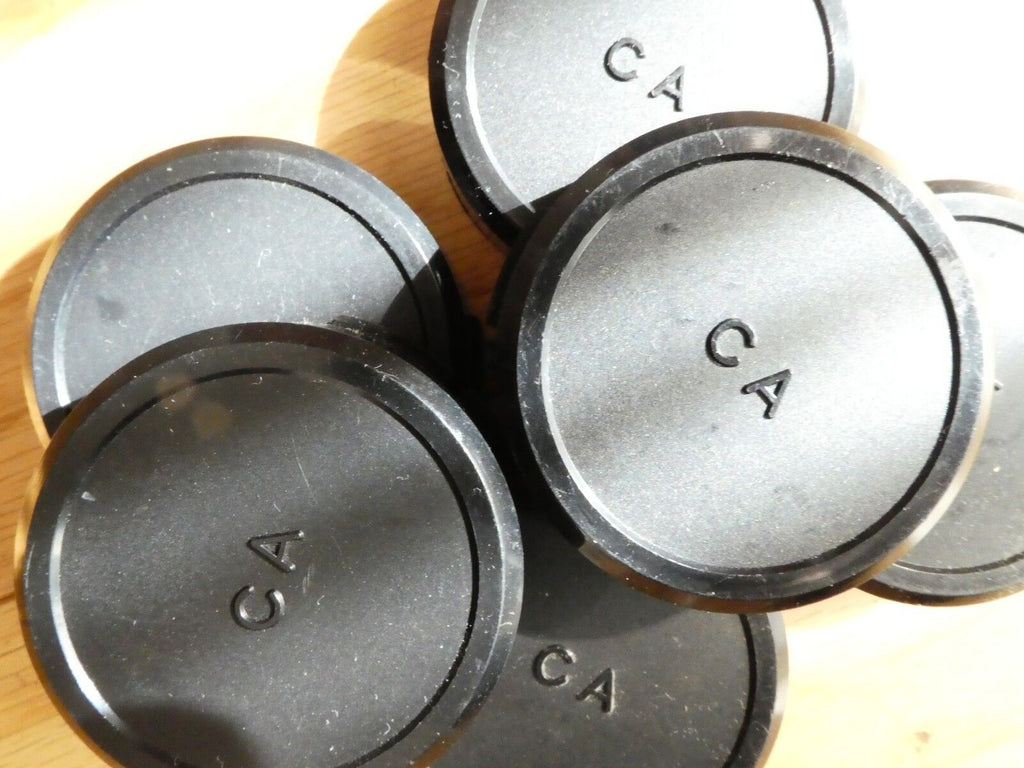 VIVITAR "CA" Rear FD Cap Lens Plastic Canon FD manual focus breech lock vintage