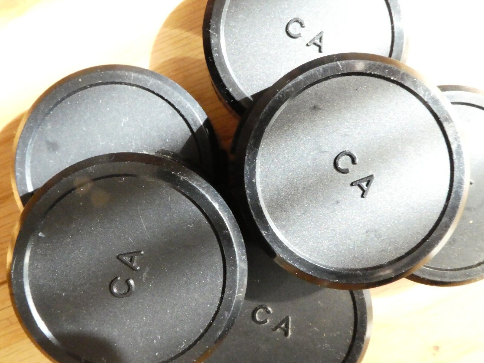 VIVITAR "CA" Rear FD Cap Lens Plastic Canon FD manual focus breech lock vintage