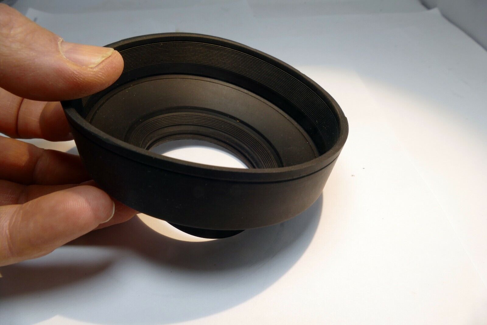 Rubber for 52-55mm Collapsible Lens Hood Shade (incomplete item) missing ring