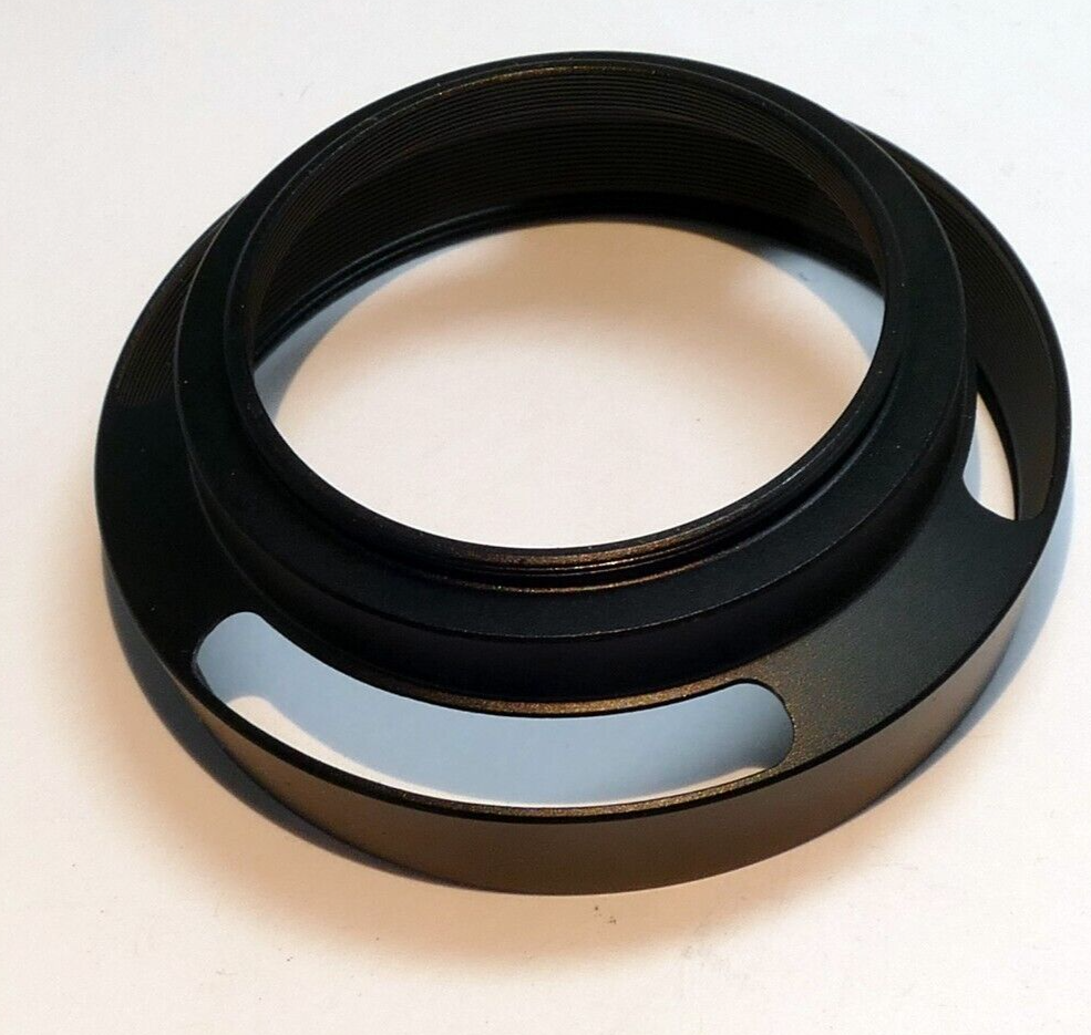 39mm Vented Lens hood shade Double threaded  (52mm front threads)