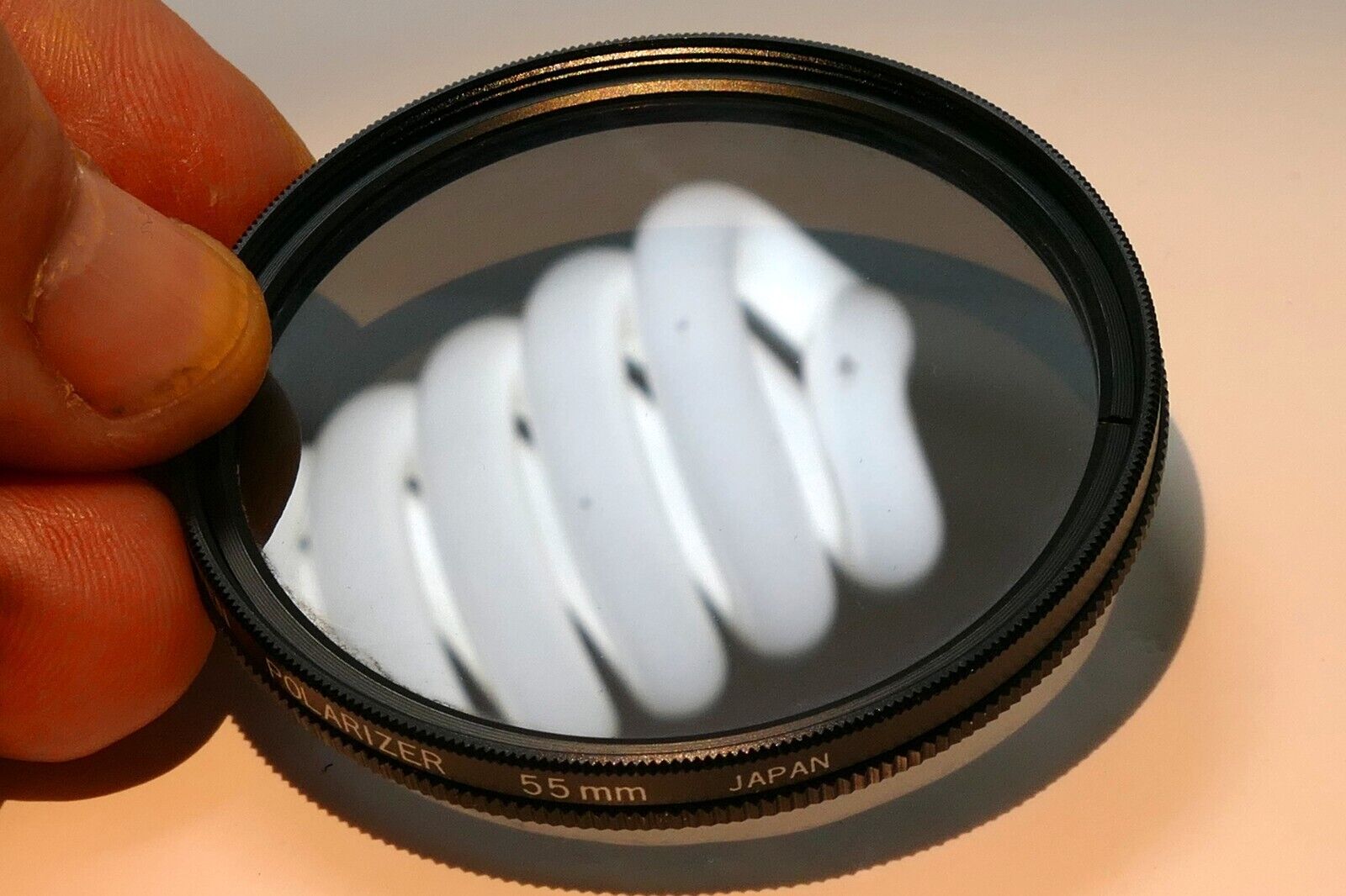 TIFFEN 55mm Polarizer Filter Japan polar PL linear wide angle slim