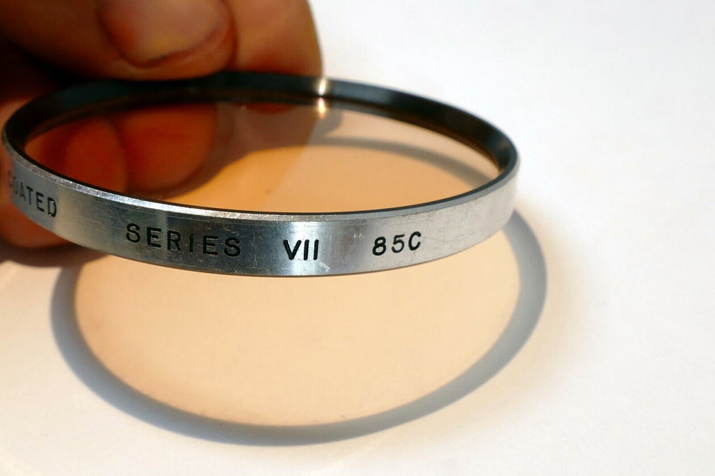 Spiralite Lens filter drop in series 7 VII  85C Convert 4900°K to 3200K Tungsten