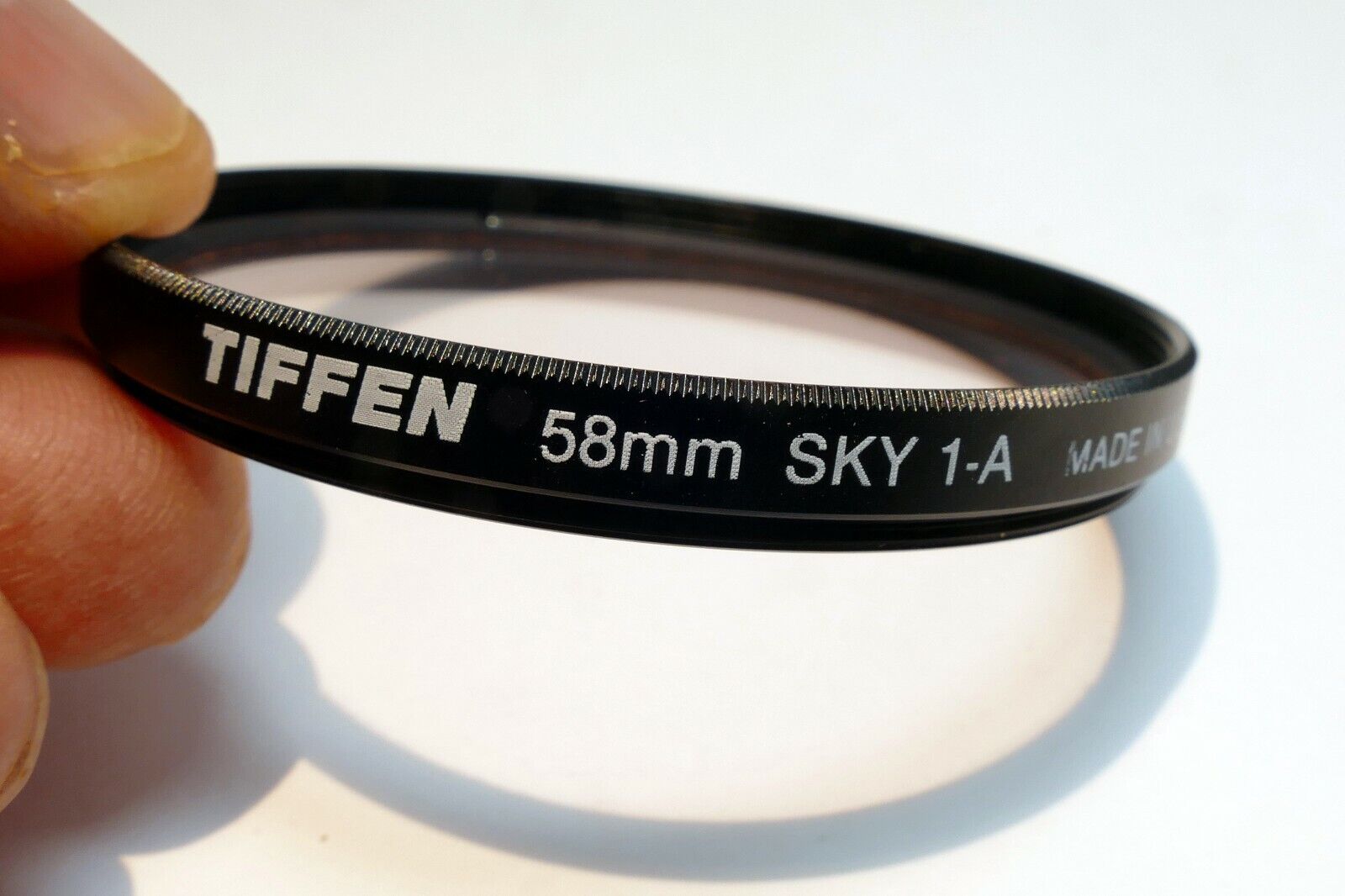 Tiffen Sky 1A 58mm Filter Skylight A-1  made in USA