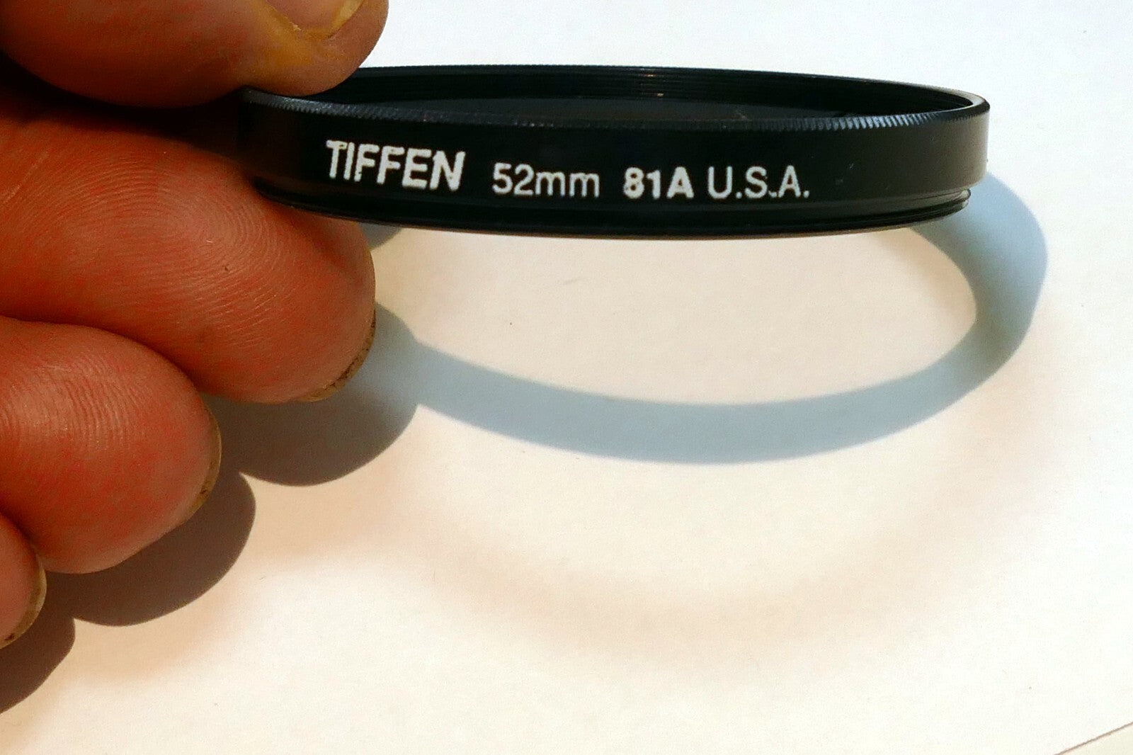TIFFEN 52mm Filter 81A made in USA 50mm f1.4 nFD