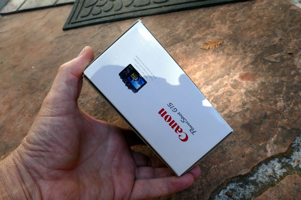 Canon Empty lens box (ONLY) CANON Power Shot G15 camera  -  BOX ONLY