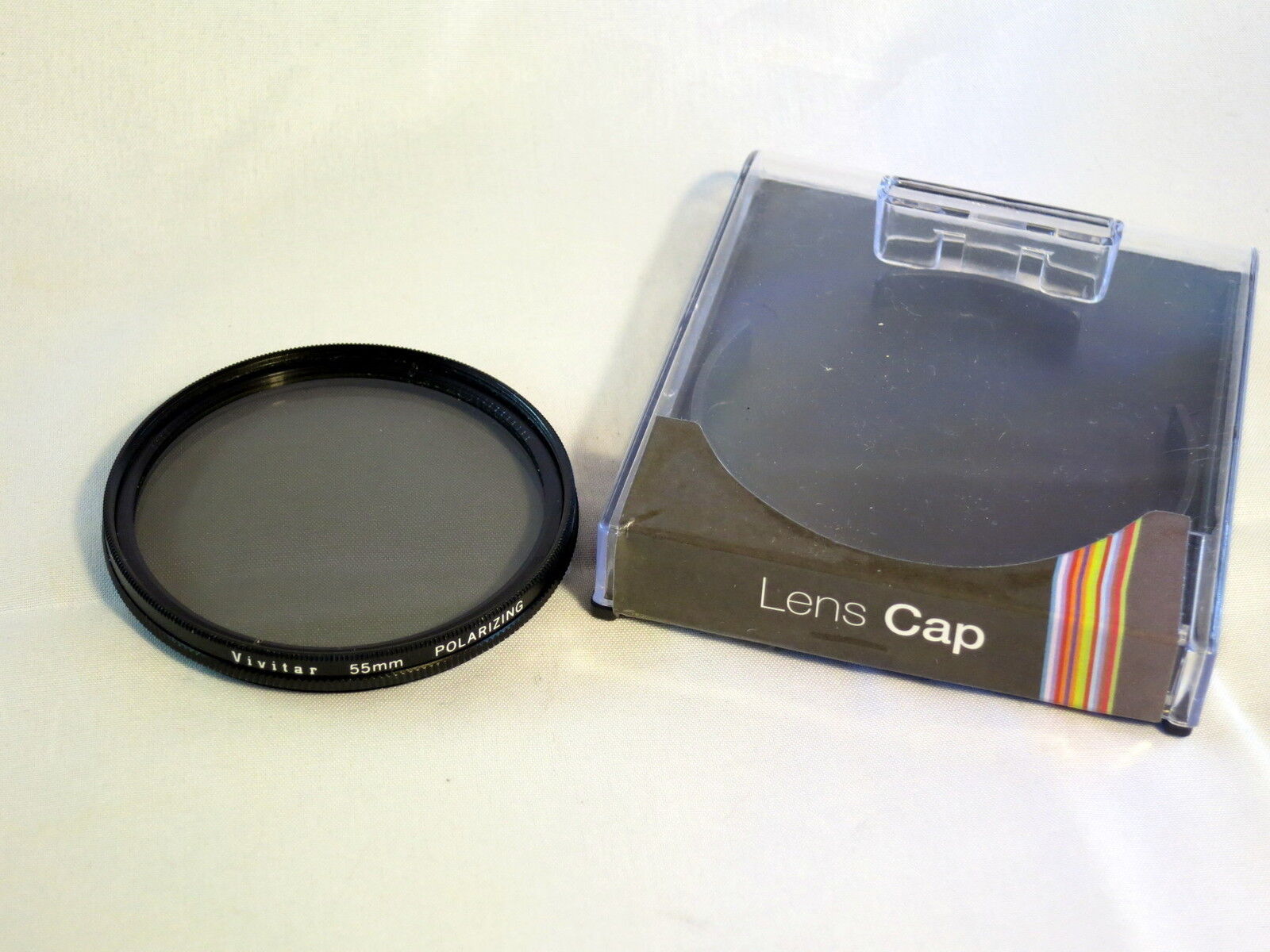 Vivitar 55mm POLARIZING Polar PL Lens Filter Made in Japan with case 6106011