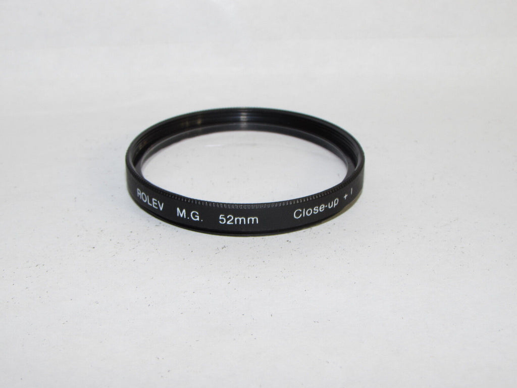 Used Rolev MG Close Up +1 52mm Lens Filter Macro No 1  O41004