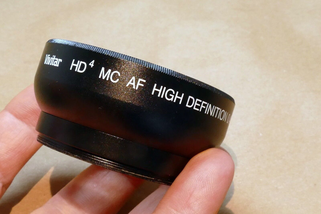 52mm Vivitar 0.43X Wide Angle Lens HD MC AF High Definition w/ macro