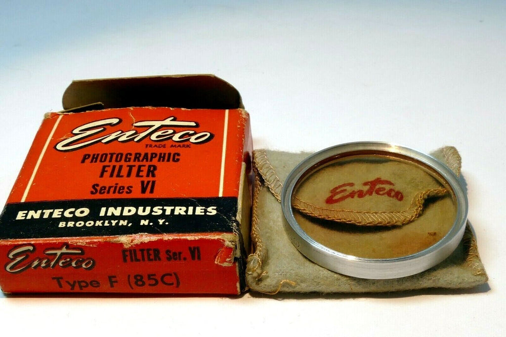 Enteco Lens filter drop in series 6 VI  85C Converts 4900°K to 3200°K Tungsten