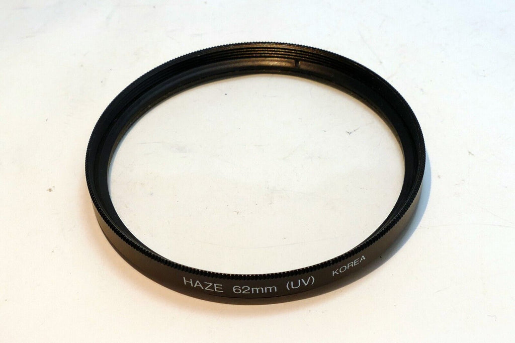 Haze UV  62mm Lens Filter made in Korea