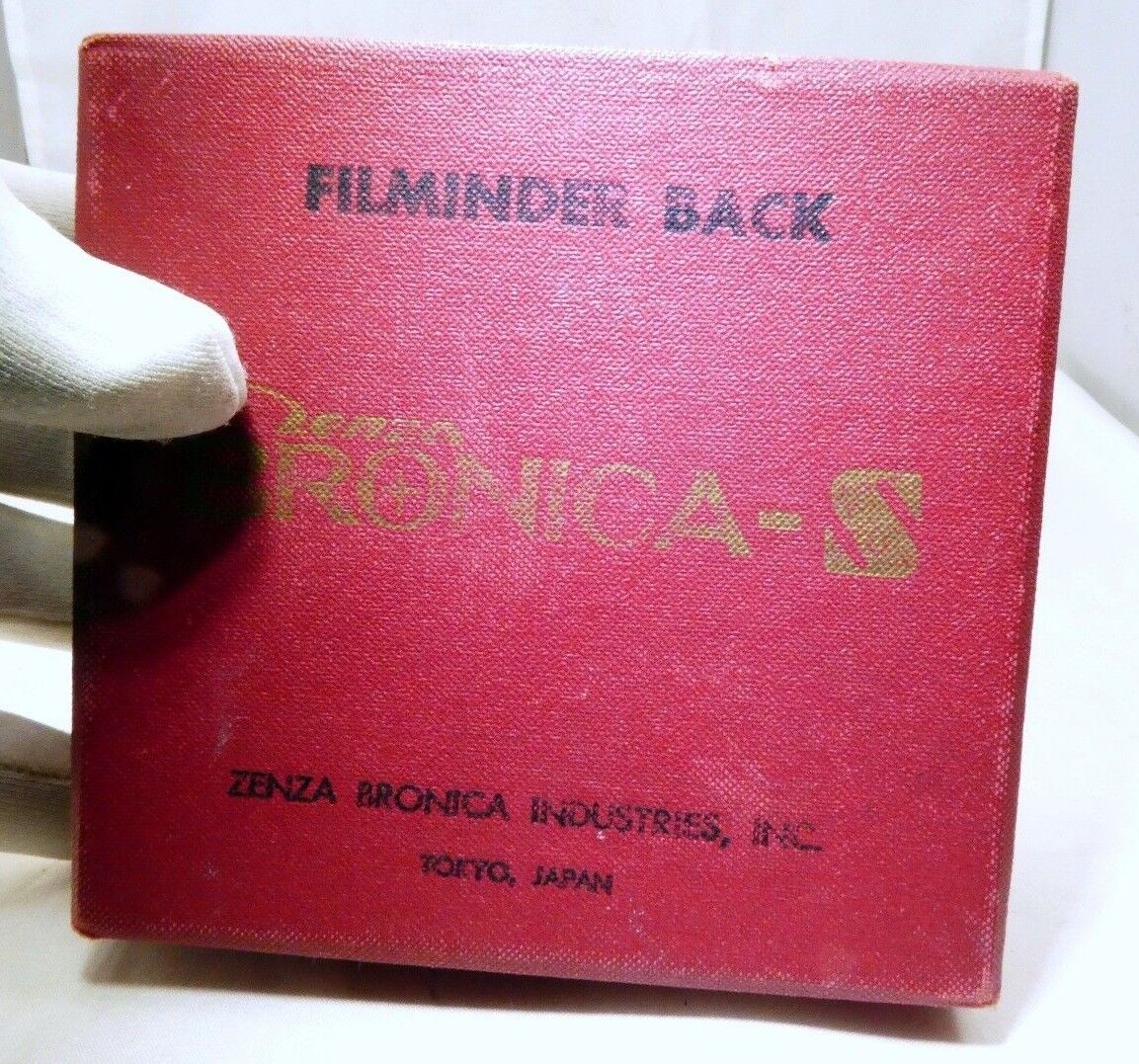 Empty Box for Bronica FilmWinder Back Zenza 6X6 S2