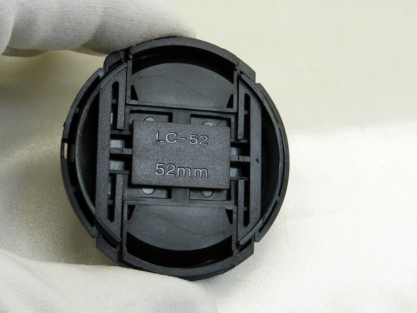 LC-52 52mm Lens Front Cap  Snap on type generic Black plastic for 18-55mm AF-s