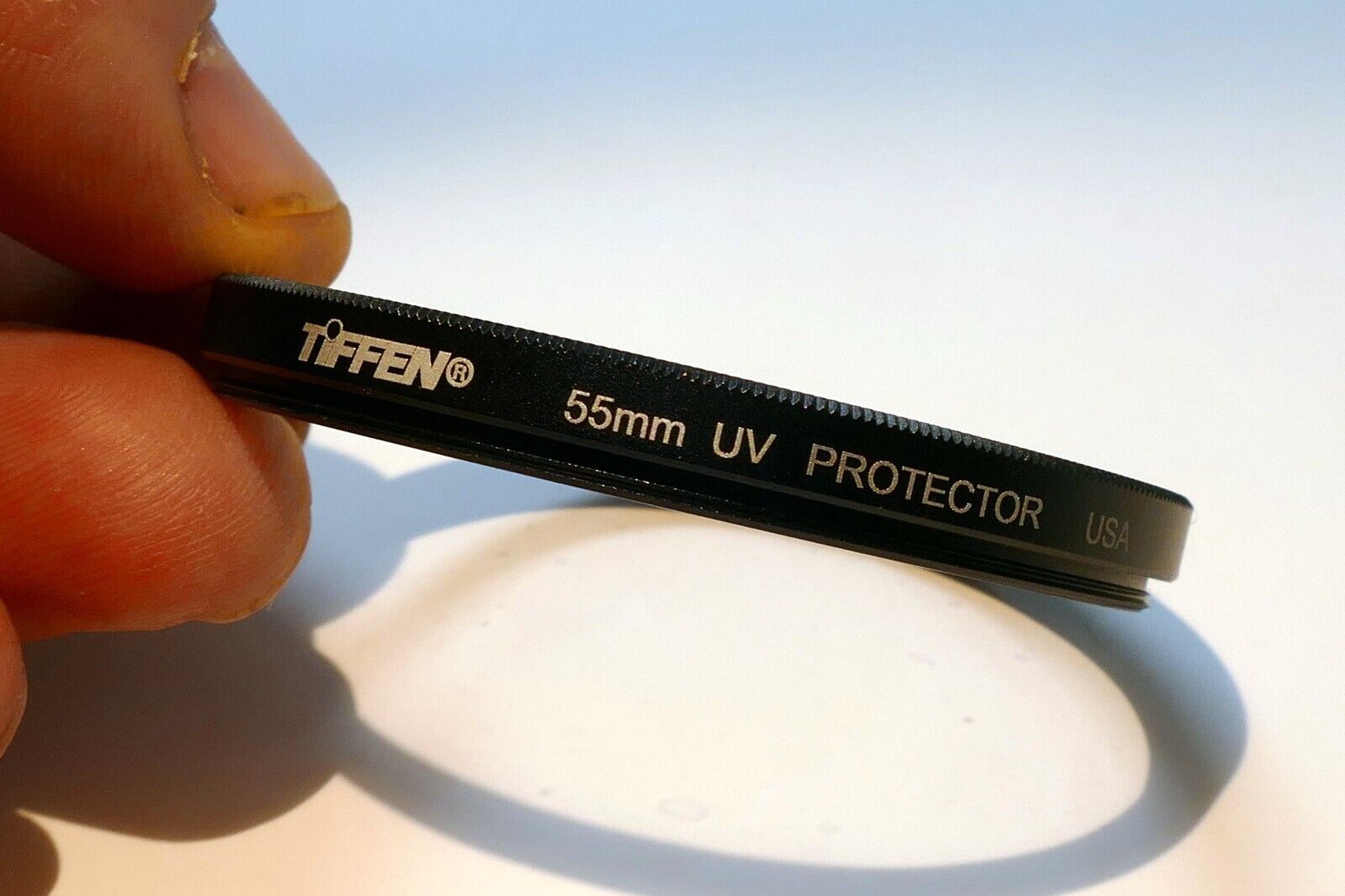 Tiffen 55mm UV Protection Filter Clear glass  protection made in USA