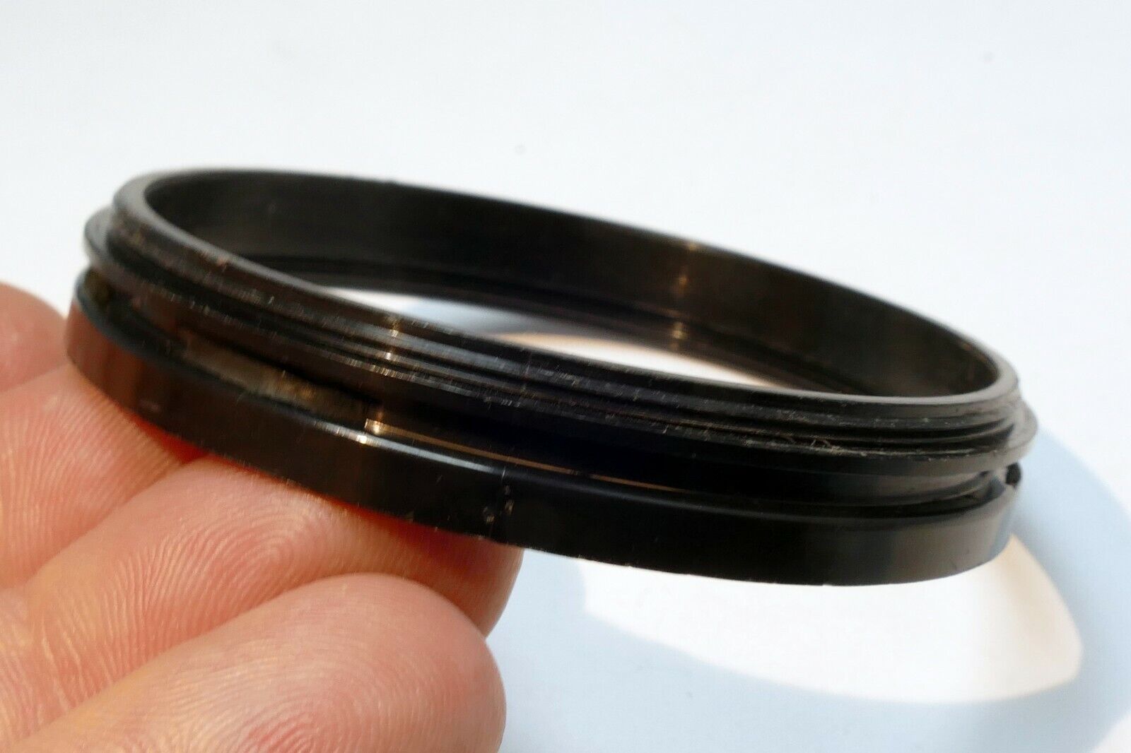 62mm to 63mm OD Plastic filter holder adapter ring step-up