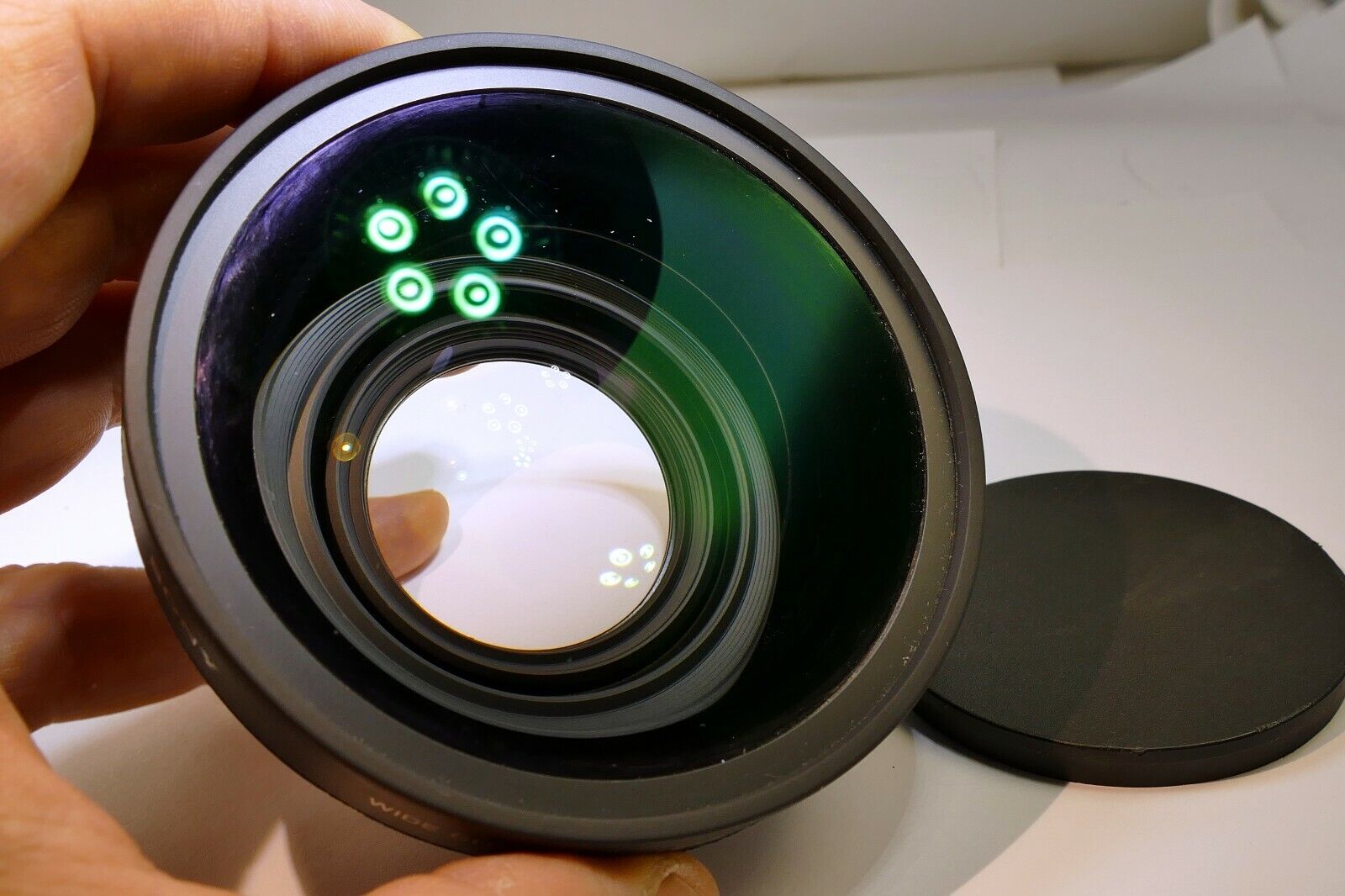 Sony Wide Angle Conversion Lens x0.7 VCL-HG0758 AUX 58mm rim Genuine OEM