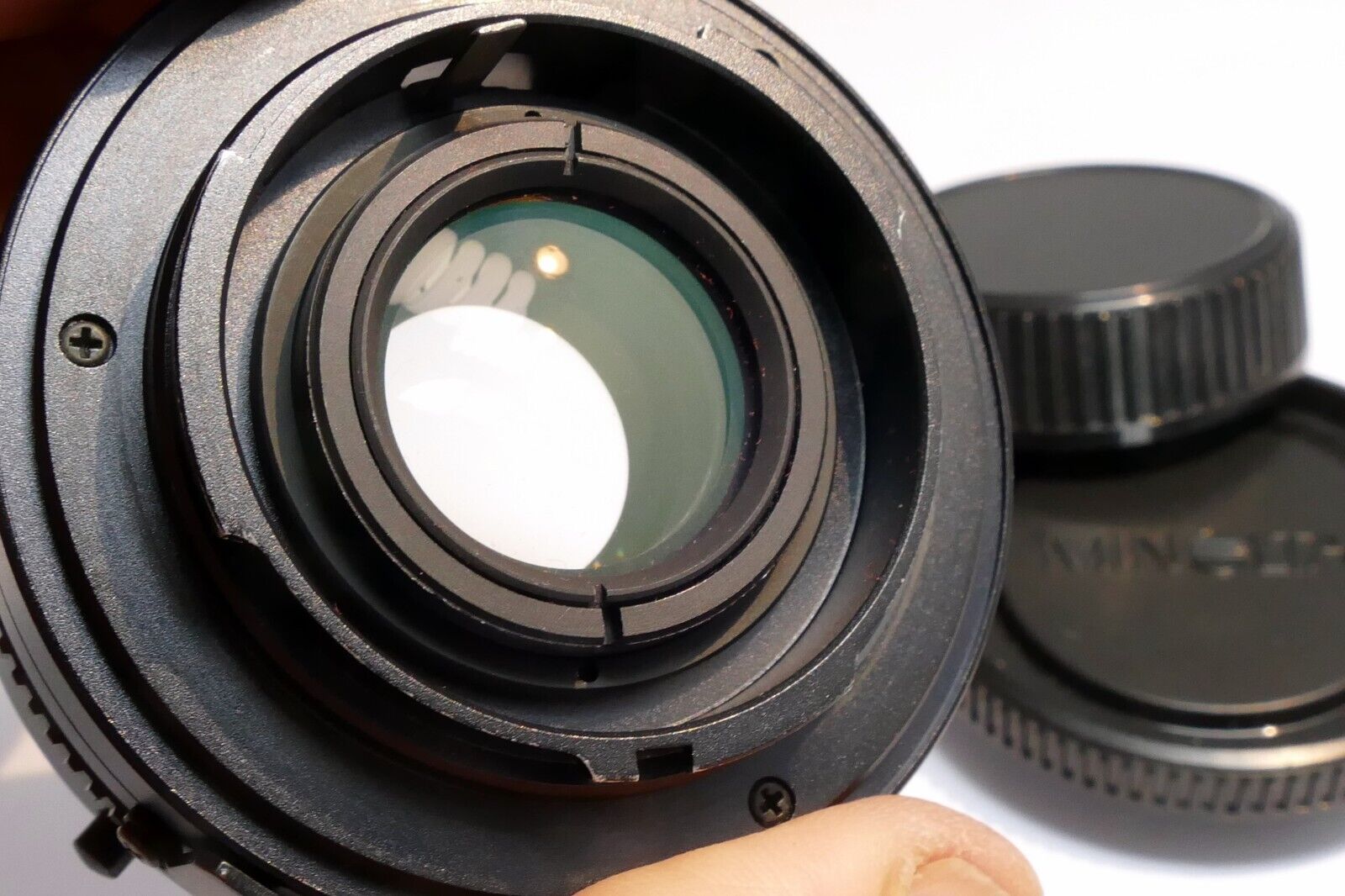 Vivitar 2X Lens For manual focus For Minolta MD MC mount teleconverter (w/ haze)