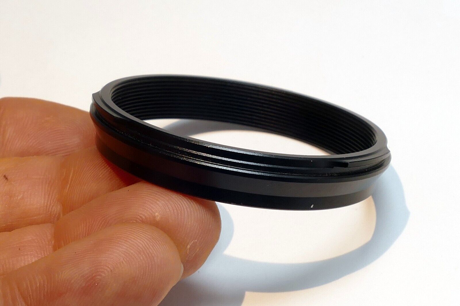 49mm Adapter ring for JJC LH-X100 Hood Shade for Fujinon X100 camera lens BLACK