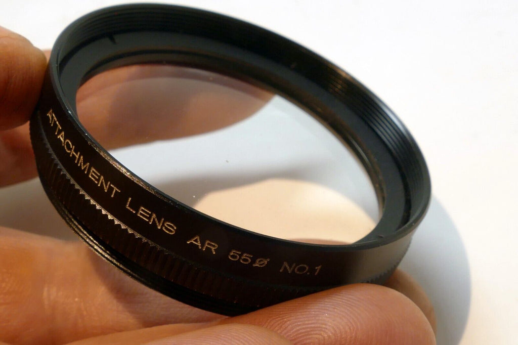 Konica Attachment Lens AR 55MM No. 1 FOR Macro-Hexanon AR 55mm f3.5 105mm f4