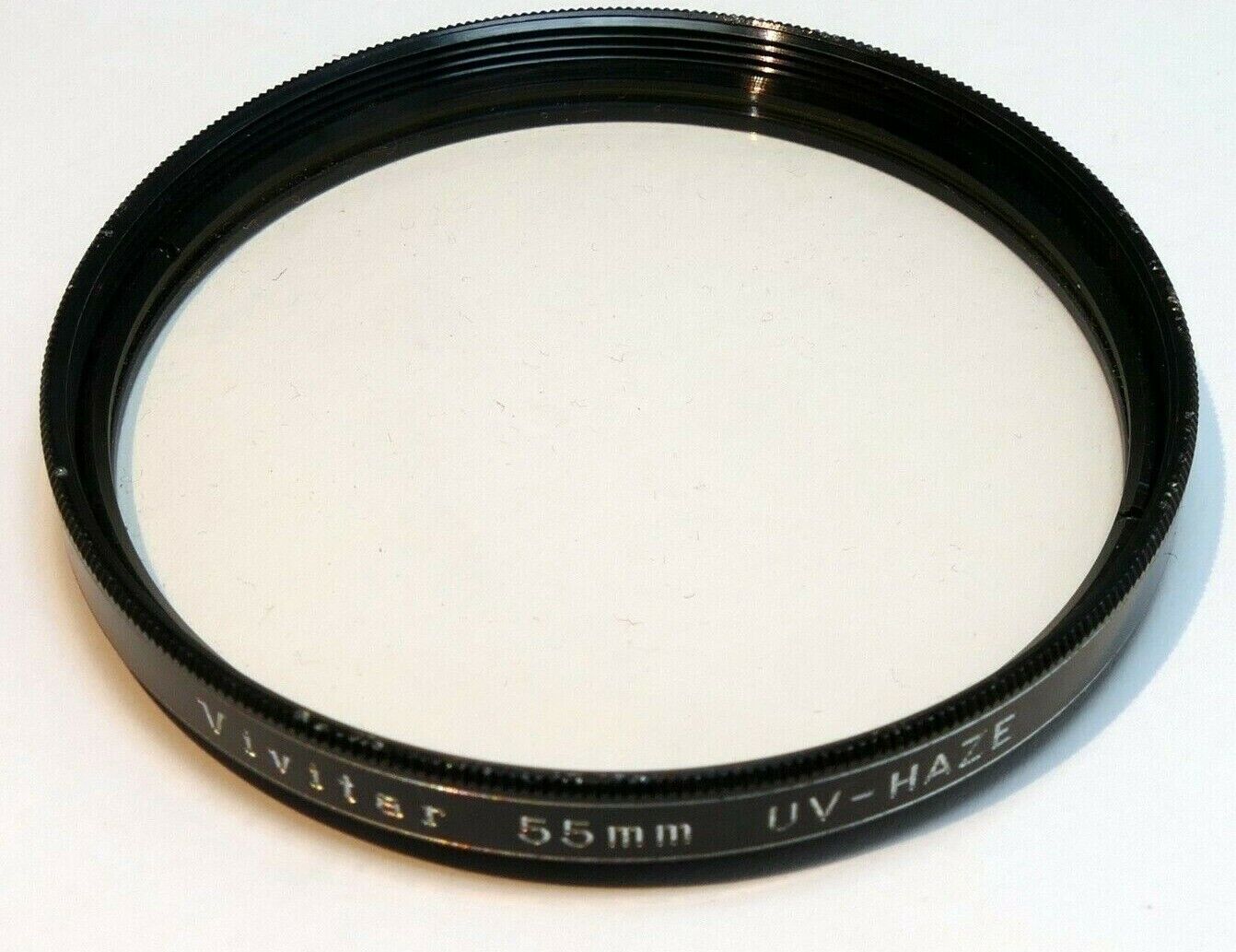 Vivitar UV 55mm Filter Haze  made in Japan