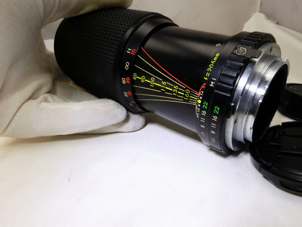 Albinar 80-205mm f4.5 manual focus Zoom Lens for MD constant aperture