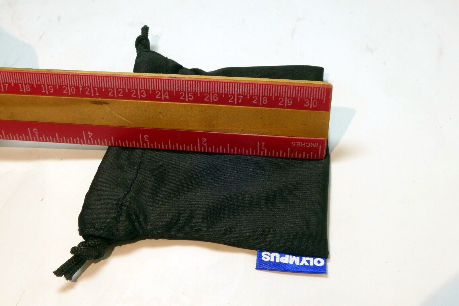 Olympus soft pouch case for 17mm f1.8 M4/3 lens small 3X4"