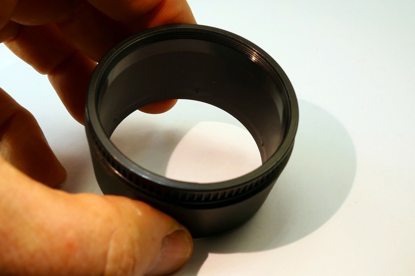 53 ID mm tube for camera lens hood shade  screw in  plastic