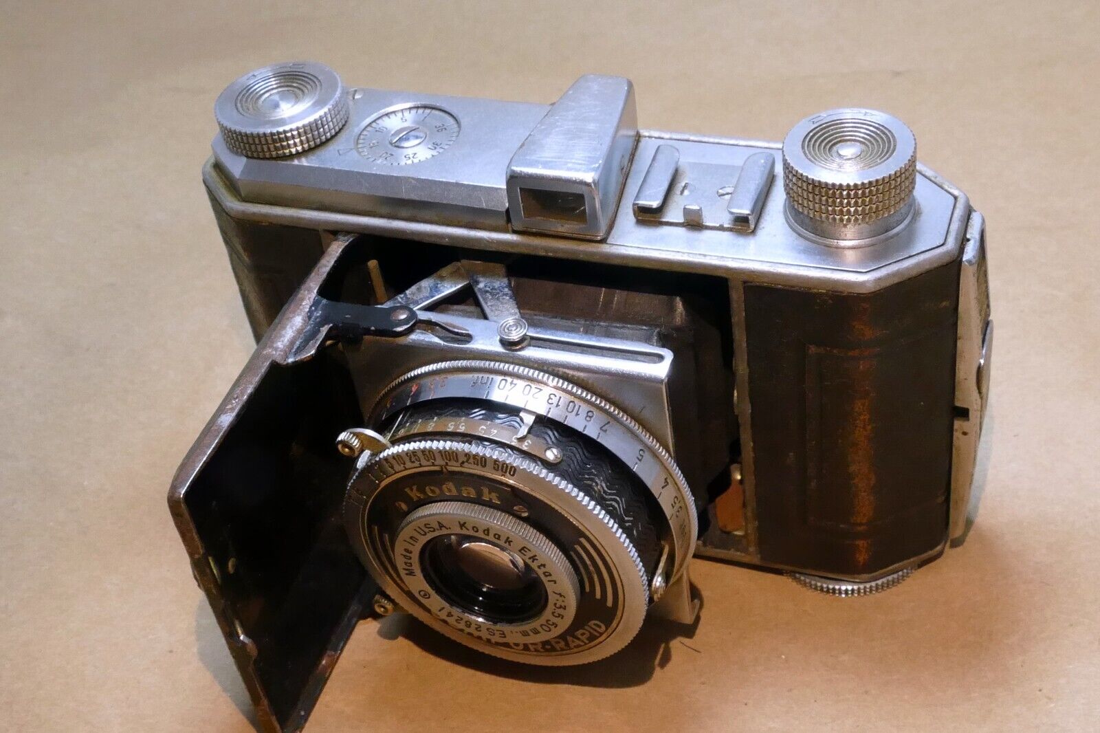 Kodak Retina I Type 126 35mm Rangefinder Camera with Ektar 5cm f/3.5 Lens AS IS