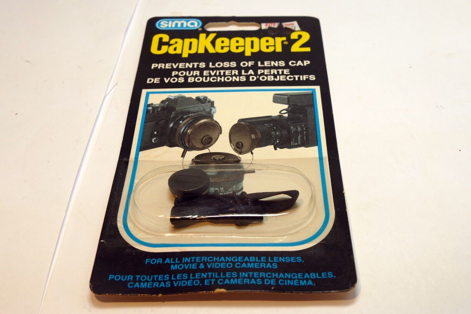 Sima Cap Keeper  2 Camera Lens Cap  string  Genuine