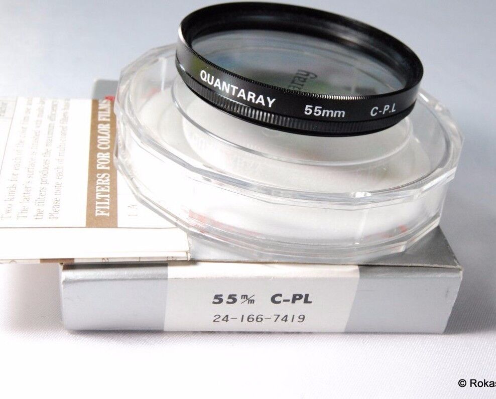 Used Quantaray 55mm Circular Polarizer Filter