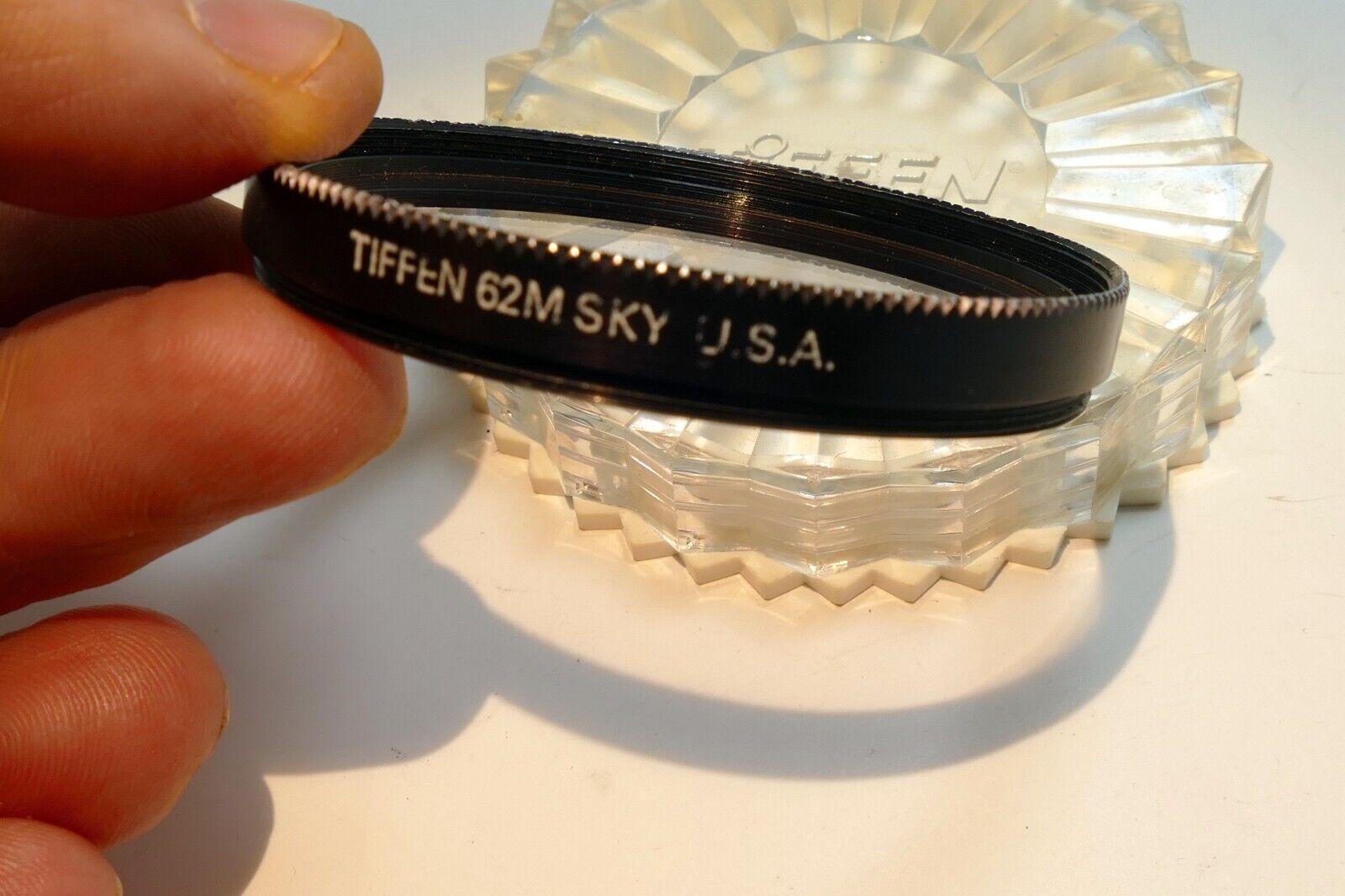Tiffen SKY 62mm Filter Warming Skylight 1A for telephoto
