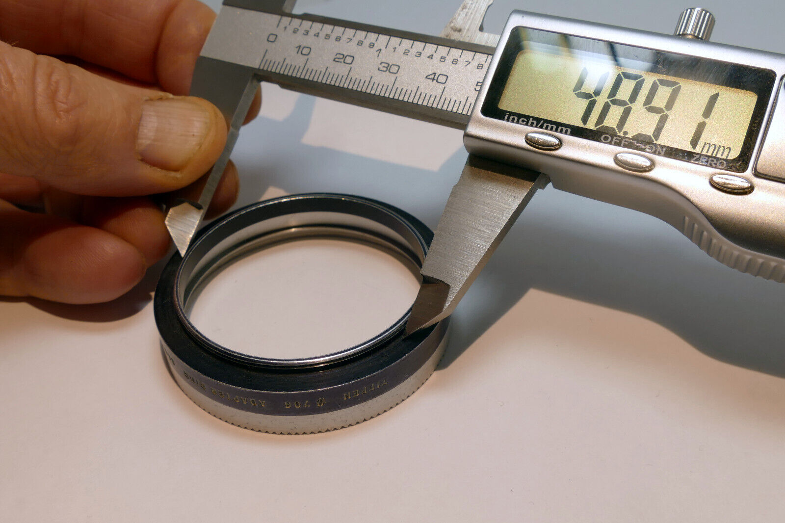 Tiffen # 706 Series 7 VII Adapter with Retaining ring for 49mm threads