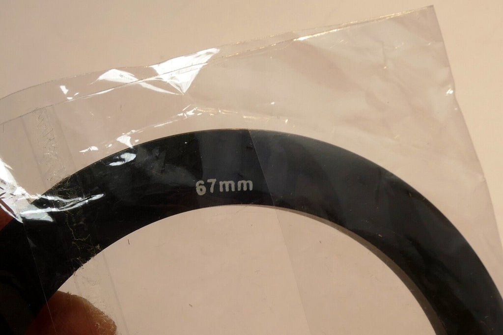 67mm adapter Ring for Square holder Cokin size Medium P  threaded for lens