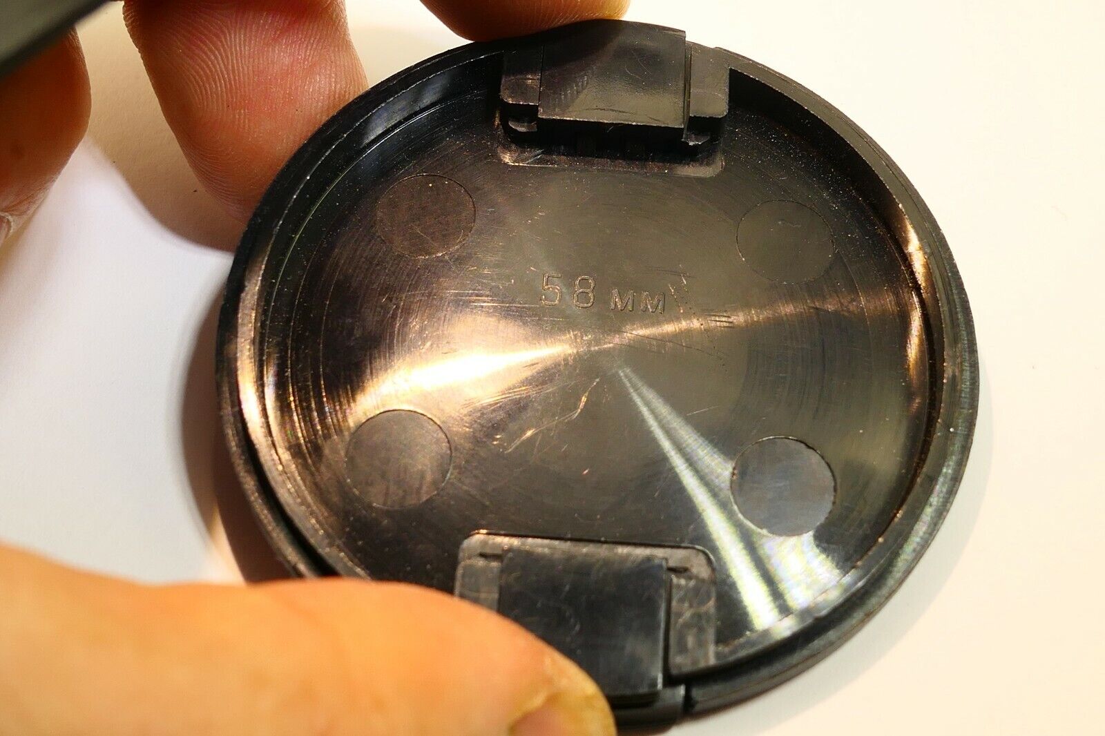 Tamron adaptall 2 58mm snap on type Lens Front Cap 80-210mm F/3.8-4 genuine OEM