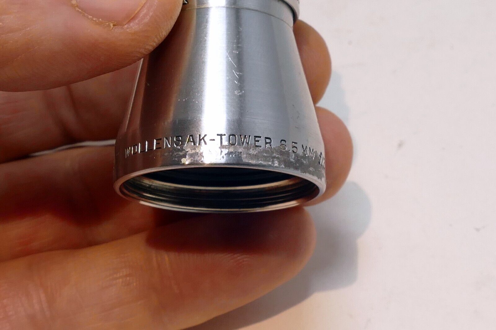 Wollensak Tower 6.5mm f/2.5 Wide Angle Cine Amaton D Mount Camera Lens