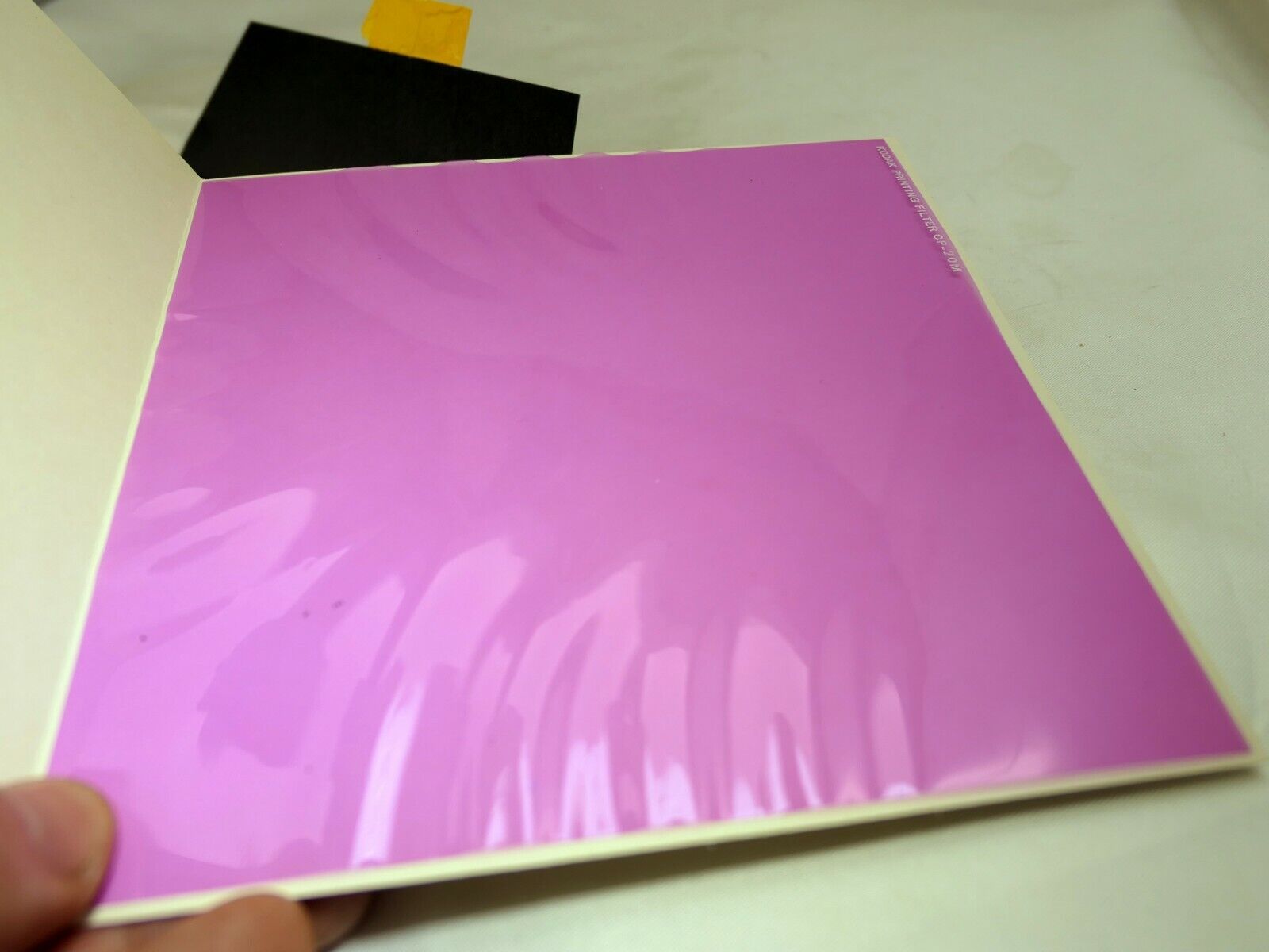 KODAK Color Printing Lens Filter 6X6" gelatin square CP-20M Magenta 23M