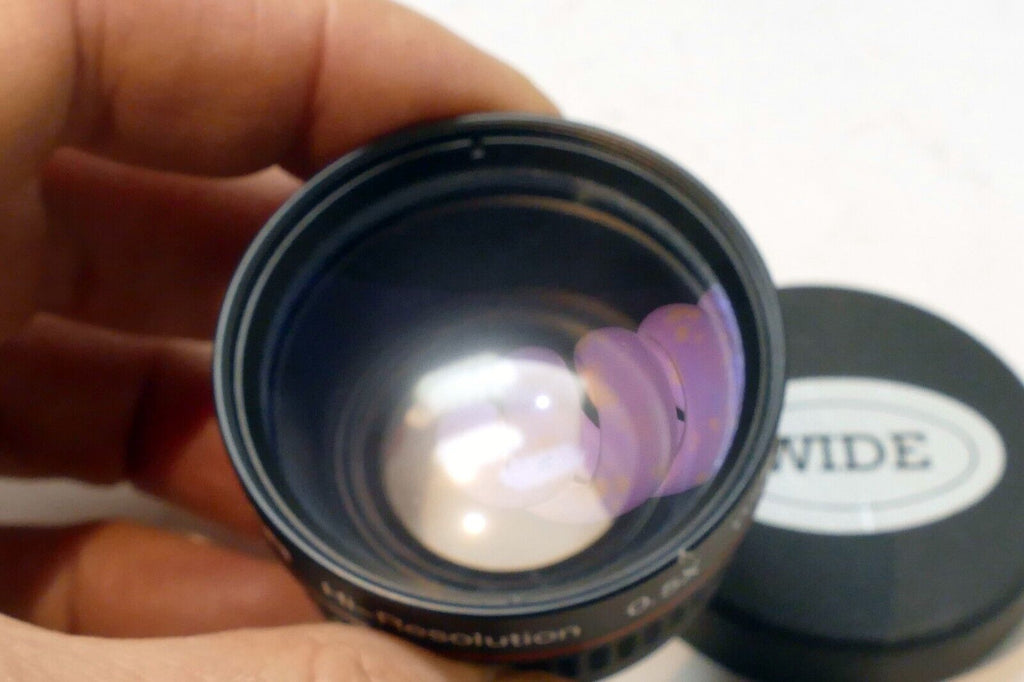 Lenmar 0.5X AUX Wide Angle Lens - Fungus and haze inside - NEEDS CLEANING