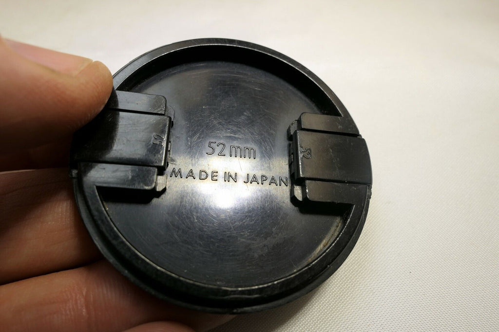 Sigma 52mm Front Lens Cap Snap on type all Black for Mini Wide angle 28mm prime