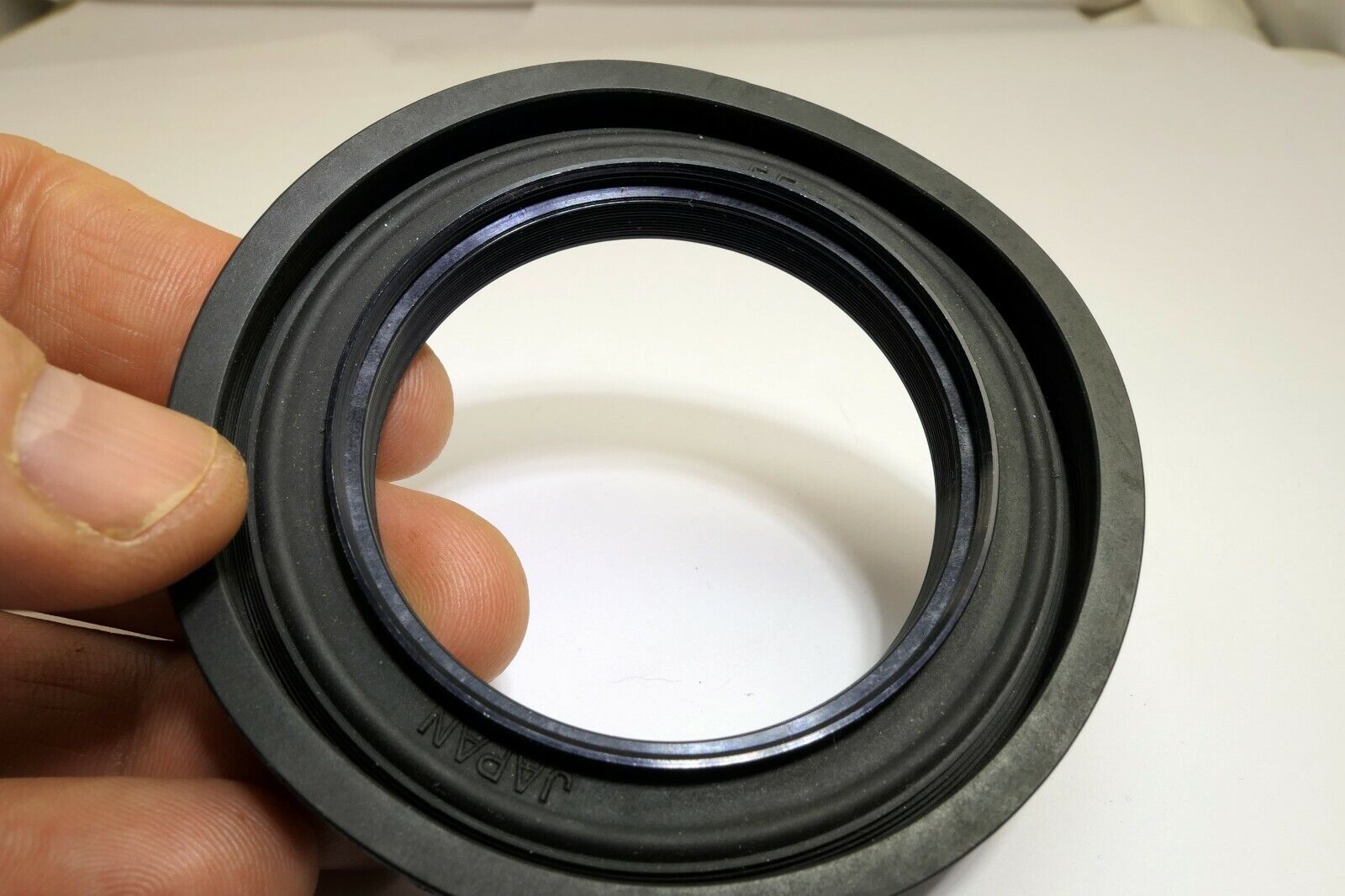 55mm Lens Hood Shade Rubber double threaded telehoto for 85mm 50mm f1.8 f1.7