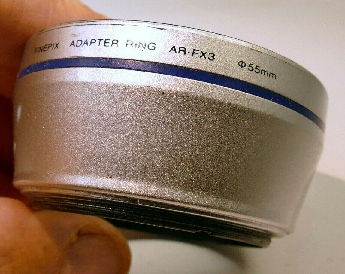 Adapter ring AR-FX3 from 46mm to 55mm Lens hood Shade fujifilm fuji Finepix