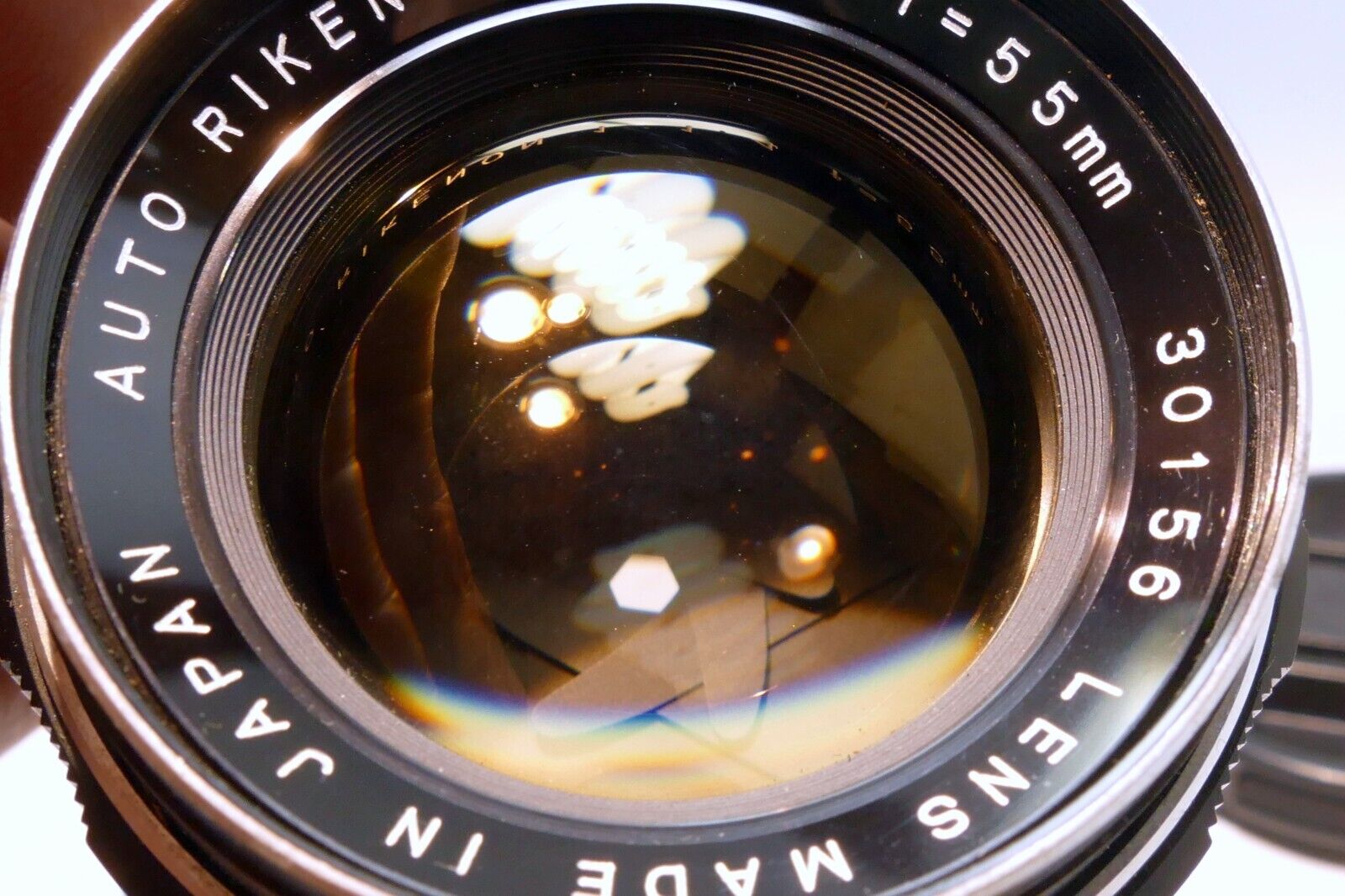 Rikenon 55mm f1.4 prime Manual lens adapted to Canon EOS EF camera T7i T8i