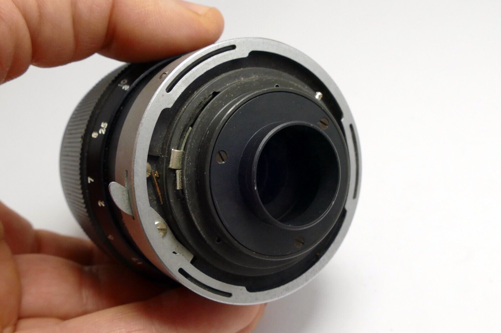 Topcon 135mm f/4 UV Topcor Lens - for parts or repair with fungus haze